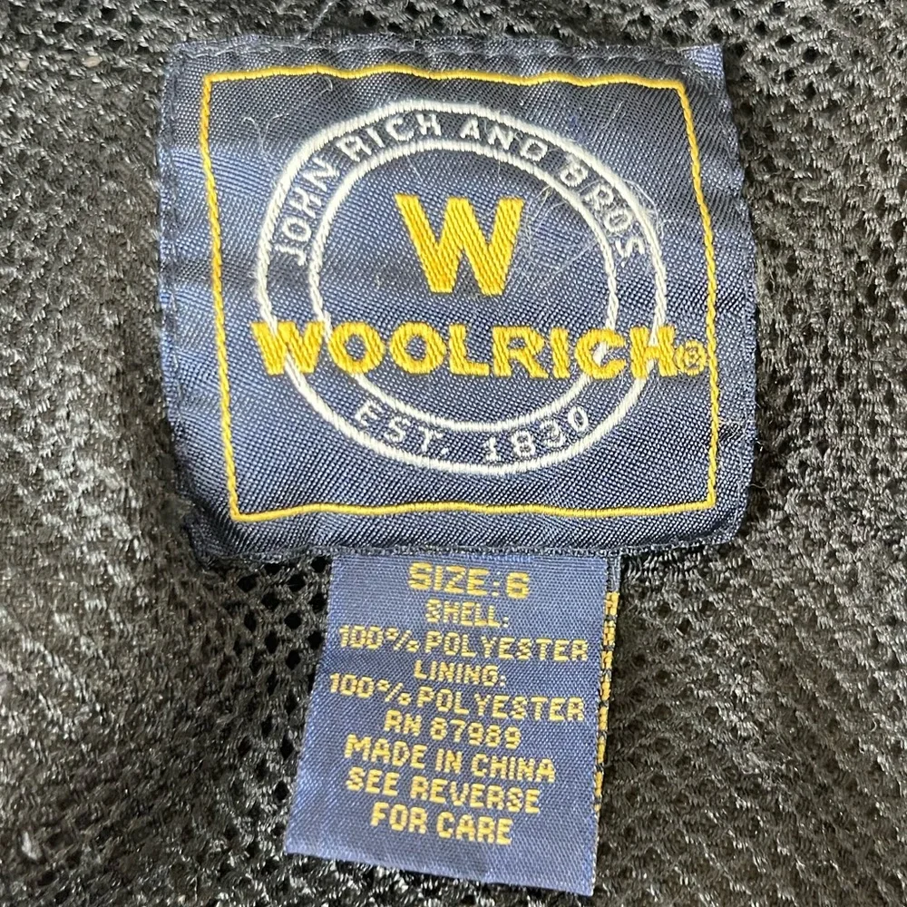 ⭐️Woolrich Green Winter Hooded Jacket